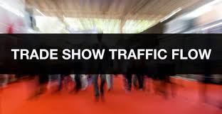 trade show exhibit traffic flow