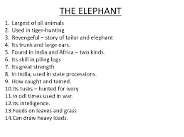 elephant essay in english mistyhamel essay about elephant juve cenitdelacabrera co