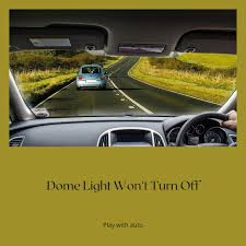 dome light won t turn off reasons and
