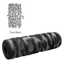 Tree Bark Textured Foam Roller Cover