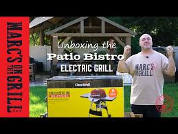 Unboxing Patio Bistro Electric Grill