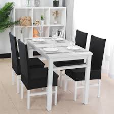 elastic polyester dining room chair