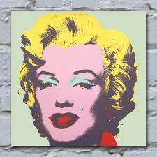 Andy Warhol Marilyn Monroe Green Large ...