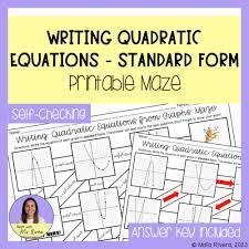 Writing Quadratic Equations From Graphs