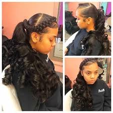 We bring a collection of trendy hairstyles for black girls that are very popular these days. Cute Weave Hairstyles For Teens Best 20 Sweet 16 Hairstyles Ideas On Pinterest Sweet 15 Cute Weave Hairstyles Weave Hairstyles Hair Styles