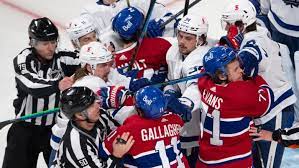 07:02 voici des faits saillants du match qui opposait les canadiens de montréal aux maple leafs de toronto le 8 février 2020. Storied Canadiens Maple Leafs Rivalry Set For Do Or Die Game 7 Cbc Sports