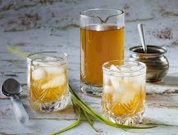 lemongr tea with ginger a