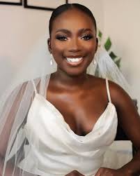 this bridal makeup look for black women