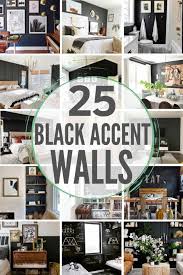 25 Stunning Black Accent Walls That