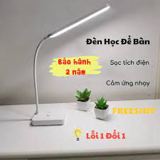 Đèn Học Chống Cận Để Bàn Sạc Tích Điện, Gấp Gọn 3 Chế Độ Sáng ĐÈN TOKI - Đèn  bàn