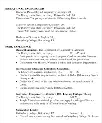 Sample resume undergraduate student