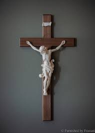 Wood Cross Wedding Gift Wooden Crucifix