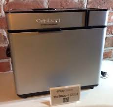 The cuisinart bread maker is extremely smart when it comes to making bread and other foods. Cuisinart Cbk 100 Automatic Stainless Steel Breadmaker 2 Lb Loaf W Recipe Book 64 61 Picclick Uk