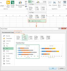 how to make a bar graph in excel