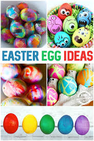 35 ways to decorate easter eggs kids
