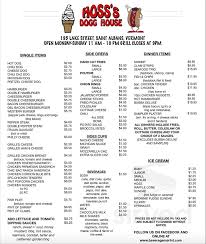 The dog haus is a smaller boarding facility then most in our area, giving your dog (or dogs) the quality care, attention, affection and exercise they deserve, and you desire for them. Hoss S Dogg House Menu In St Albans City Vermont Usa
