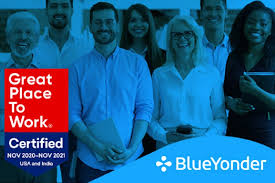 Blue Yonder Named A Great Place To Work