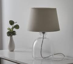 Glass Base Lamp 2 Shade Options