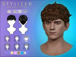 sims 4 guy curly hair colaboratory