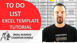 To Do List Excel Template Printable Weekly Templates Youtube