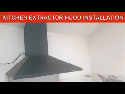 kitchen extractor hood installation