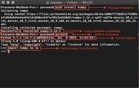 how to install numpy in python numpy