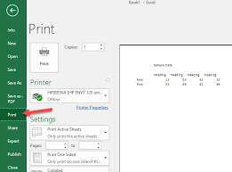 Center Your Worksheet Data In Excel For Printing