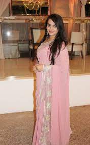 outfit of the day pink sari