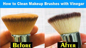 a natural way to clean makeup brushes