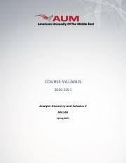 aum syllabus spring 20 me375 pdf
