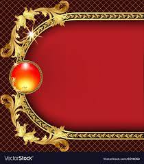 background frame with golden pattern