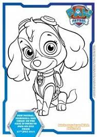 Boys will prefer this worksheet. Free Paw Patrol Colouring Books Activity Sheets Kiddycharts