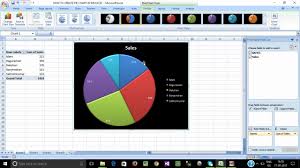 How To Create Pie Chart In Ms Excel Tamil Pie Chart Making In Ms Excel