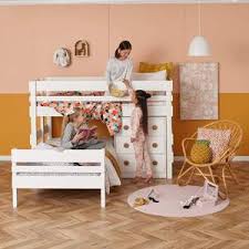 The top bunk is tied to the ladder but the bottom bed is separate. Corner Bunk Beds L Shaped Bunk Beds Bunkers Com Au