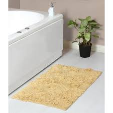 cotton bath rugs set 21x34 rectangle