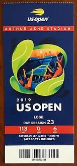 Us Open Tennis 2019 Ticket Us Open Tennis Virtual Seating
