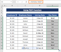 convert date to day of year in excel