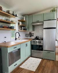5 botanical green kitchens we love tinted