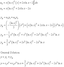 Diffeial Equations Solved Examples