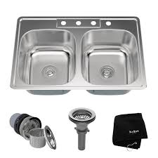Maybe you would like to learn more about one of these? Primart 25 X 22 Inch Handmade Topmount 16 Gauge Stainless Steel Single Bowl Kitchen Sinks Drop In With 2 Faucet Hole Bottom Grid Drainer Single Bowl Kitchen Fixtures Fcteutonia05 De