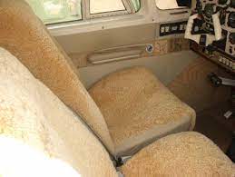 Two Sheepskin Seat Covers