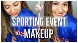 sporting event makeup tutorial makeup