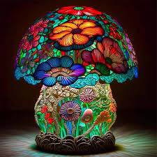 Creative Vintage Table Lamp Colorful