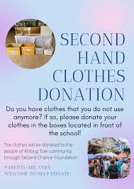 second hand clothing donation bangkok