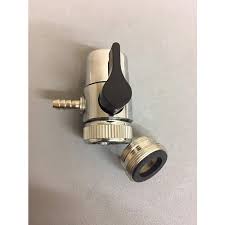 chrome faucet diverter valve