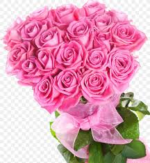flower bouquet rose pink stock