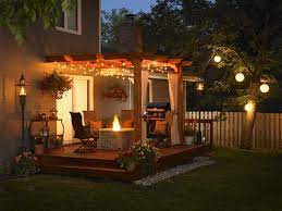 7 backyard party lighting options