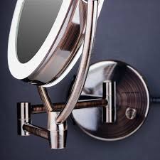 ovente wall mounted vanity mirror with