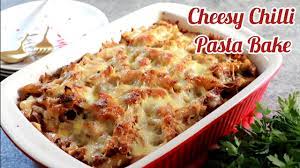 This quick and easy recipe delivers a a little ground turkey goes a long way in this dish; Cheesy Chilli Pasta Bake Cheesy Pasta Bake Hira Bakes Youtube
