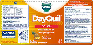 vicks dayquil cough dextromethorphan